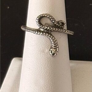 Silver Snake Ring size 7
